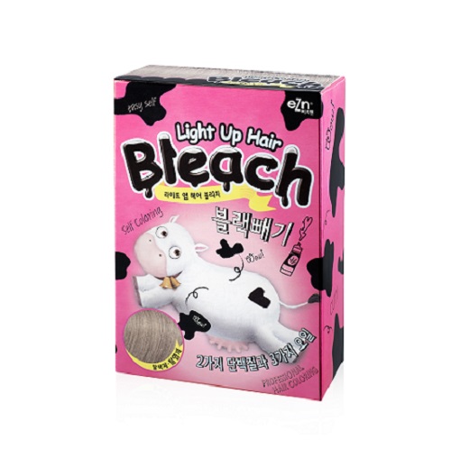 이지엔 라이트업 헤어 블리치 블랙빼기