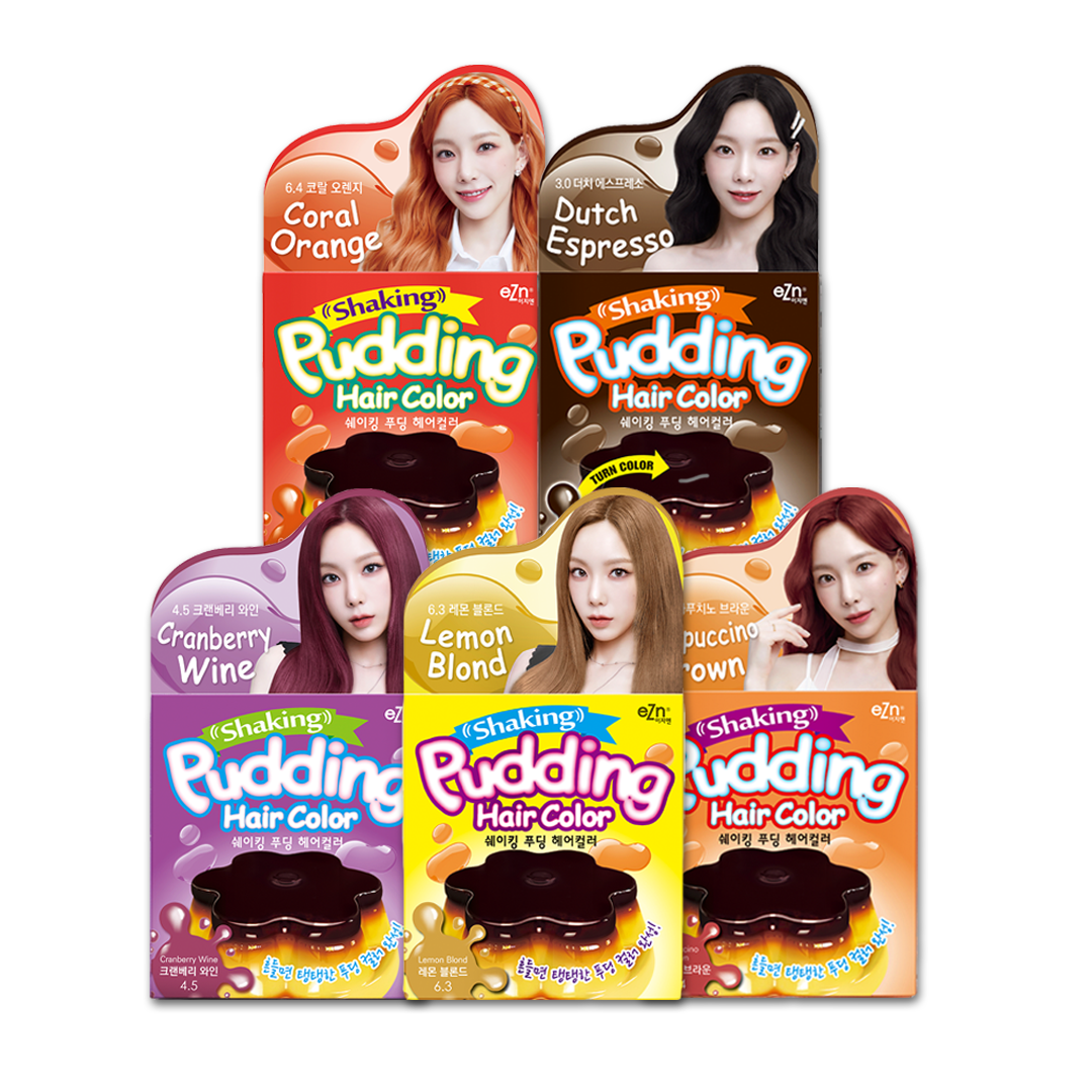 이지엔 쉐이킹 푸딩 헤어컬러