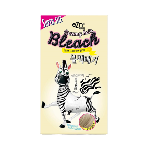 이지엔 크리미 헤어 블리치 블랙빼기 슈퍼사이즈