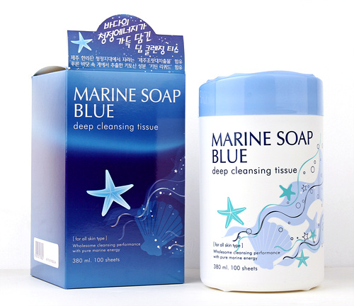 마린솝 블루 딥 클렌징 티슈